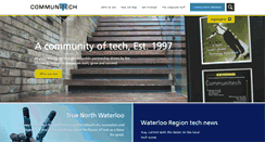 Desktop Screenshot of communitech.ca